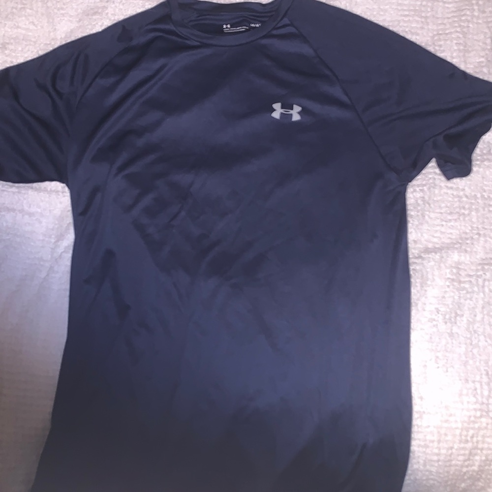 Brand: Ander Armour, Size: large, color: navy blue